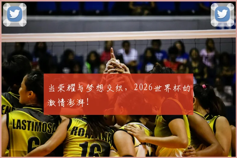 当荣耀与梦想交织，2026世界杯的激情澎湃！